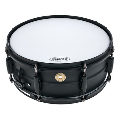 Tama "14"x5,5" Metalworks Bl. Steel" Matte Black Tama "14"x5,5" Metalworks Bl. Steel" Matte Black