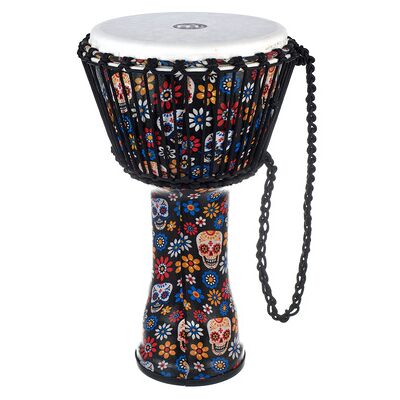 Meinl "PADJ7-M-F 10" Travel Djembe" Day Of The Dead Meinl "PADJ7-M-F 10" Travel Djembe" Day Of The Dead