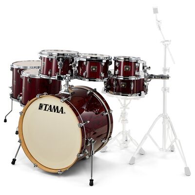 Tama Superst. Classic 7pcs -PGGP Gloss Garnet Lacebark Pine Tama Superst. Classic 7pcs -PGGP Gloss Garnet Lacebark Pine