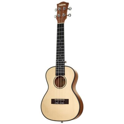 Cascha Premium Concert Uku Solid Top Natur Cascha Premium Concert Uku Solid Top Natur