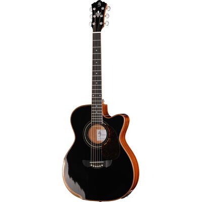 Harley Benton CLC-650SM-CE BK Solid Wood Hochglanz Schwarz Harley Benton CLC-650SM-CE BK Solid Wood Hochglanz Schwarz