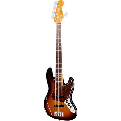 Fender AM Pro II Jazz Bass V RW 3TSB 3 Fender AM Pro II Jazz Bass V RW 3TSB 3