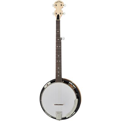 Gold Tone CC-100R 5 String Banjo Left Vintage Brown Hochglanz Gold Tone CC-100R 5 String Banjo Left Vintage Brown Hochglanz