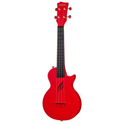 Cascha Carbon Concert Ukulele Set RD Rot Cascha Carbon Concert Ukulele Set RD Rot