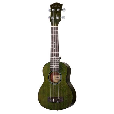 Cascha Premium Mahagoni Soprano Green Grün seidenmatt Cascha Premium Mahagoni Soprano Green Grün seidenmatt