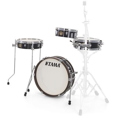 Tama Club Jam Pancake 4pcs Set -HBK Hairline Black Tama Club Jam Pancake 4pcs Set -HBK Hairline Black