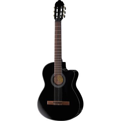 Gewa Student Black 4/4 E-Acoustic Schwarz mit wasserbasierter Gewa Student Black 4/4 E-Acoustic Schwarz mit wasserbasierter
