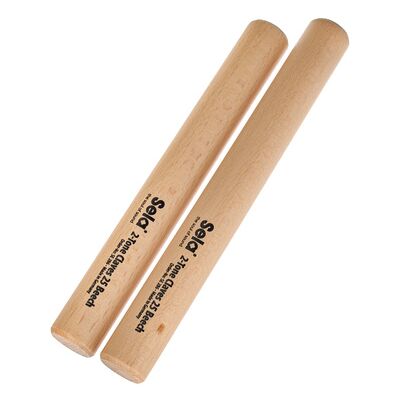 Sela 2-tone claves 25 Beech Sela 2-tone claves 25 Beech