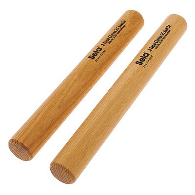 Sela 2-tone claves 25 Acacia Sela 2-tone claves 25 Acacia