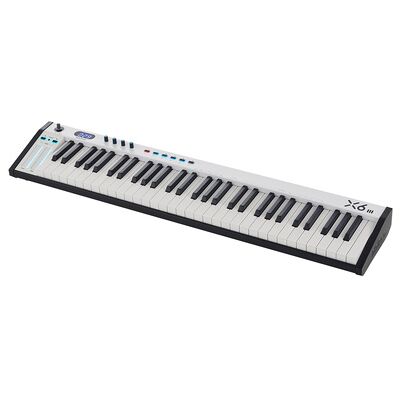 MidiPlus X6 III - Steuerungs-Keyboard - 3. Generation - MIDI Controller - Schwarz MidiPlus X6 III - Steuerungs-Keyboard - 3. Generation - MIDI Controller - Schwarz
