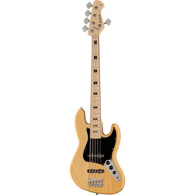 Harley Benton JB-75-5MN NA Vintage Series Natur Hochglanz Harley Benton JB-75-5MN NA Vintage Series Natur Hochglanz