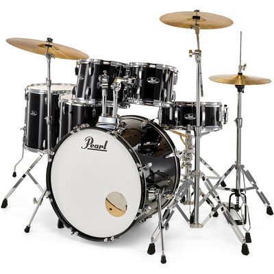 Pearl "Roadshow 22" Plus 6pcs Black" Jet Black Pearl "Roadshow 22" Plus 6pcs Black" Jet Black