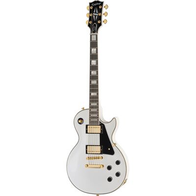 Epiphone Les Paul Custom Alpine White Alpine White Epiphone Les Paul Custom Alpine White Alpine White