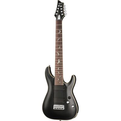 Schecter Damien Platinum 8 SBK Mattschwarz Schecter Damien Platinum 8 SBK Mattschwarz