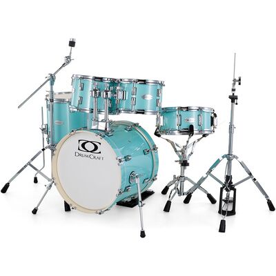 DrumCraft Series 3 Junior Set TQS Turquoise Sparkle DrumCraft Series 3 Junior Set TQS Turquoise Sparkle
