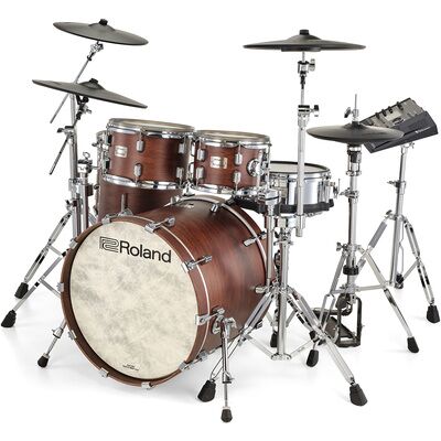Roland VAD716-SW E-Drum Set Satin Walnut Roland VAD716-SW E-Drum Set Satin Walnut