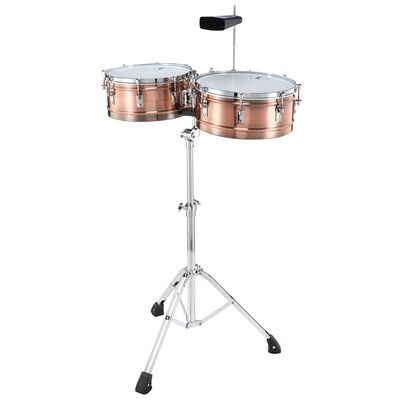 Thomann "14"+15" Timbales Matt Bronze" Bronze Thomann "14"+15" Timbales Matt Bronze" Bronze