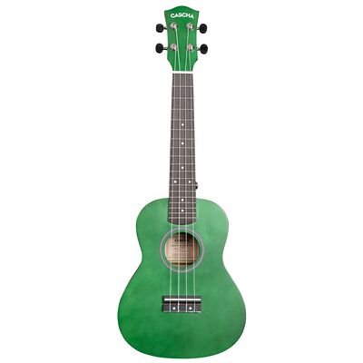 Cascha Concert Uke Linden Set GRN Grün Cascha Concert Uke Linden Set GRN Grün