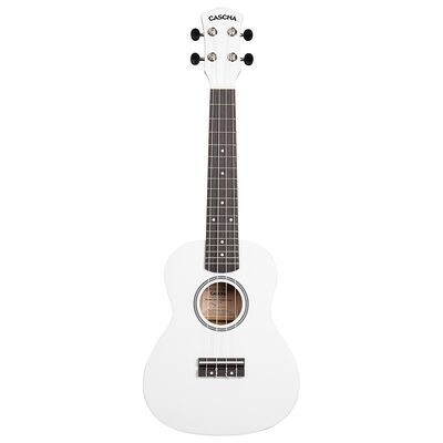 Cascha Concert Uke Linden Set WHT Weiß Cascha Concert Uke Linden Set WHT Weiß