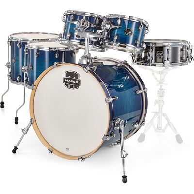 Mapex Armory Stage+ Set NJ Blue Wave Burst Mapex Armory Stage+ Set NJ Blue Wave Burst
