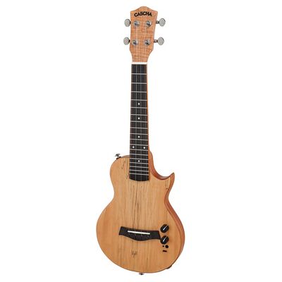 Cascha CUCE100 E-Solidbody Ukulele Natur Cascha CUCE100 E-Solidbody Ukulele Natur