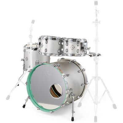 Dixon "20" Cornerstone Hybrid Set MST" Metallic Silver mit Turquoise Blue Hoop Dixon "20" Cornerstone Hybrid Set MST" Metallic Silver mit Turquoise Blue Hoop