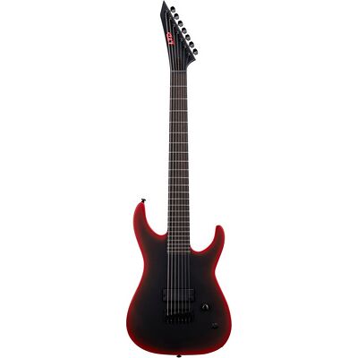 ESP LTD M-7B HT Black Metal II Black Redburst Satin ESP LTD M-7B HT Black Metal II Black Redburst Satin