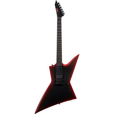 ESP LTD EXL Black Metal II Black Redburst Satin ESP LTD EXL Black Metal II Black Redburst Satin