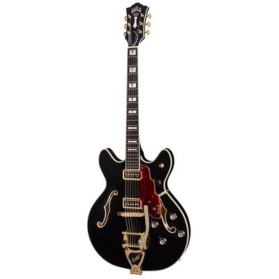 Guild Starfire Custom DC GVT BM Black Metallic Hochglanz Guild Starfire Custom DC GVT BM Black Metallic Hochglanz