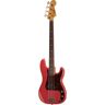 Fender Pino Palladino Signature Bass Fiesta Red über Desert Sand