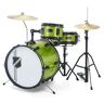 Millenium Youngster Drum Set Green Green Sparkle