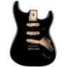 Fender Body Alder Strat VIN BR BLK Schwarz