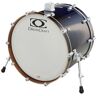 DrumCraft "Series 6 22"x18" BD BVB-WM" Black to Vivid Blue Fade