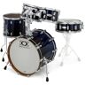 DrumCraft Series 6 Studio Set BVB Black to Vivid Blue Fade