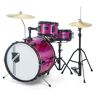 Millenium Youngster Drum Set Pink Spkl Pink Sparkle