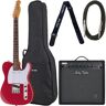 Harley Benton TE-62DB CAR Bundle Candy Apple Red Hochglanz