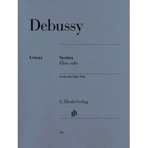 Henle Verlag Debussy Syrinx