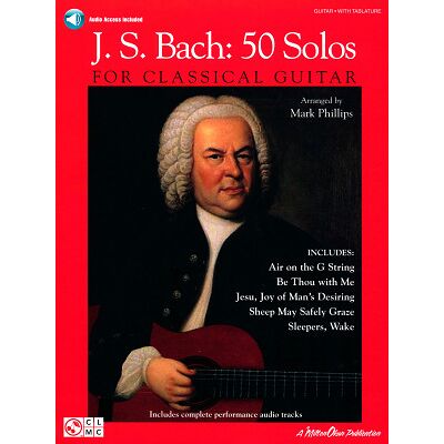 Hal Leonard Bach 50 Solos Classical Guitar Hal Leonard Bach 50 Solos Classical Guitar