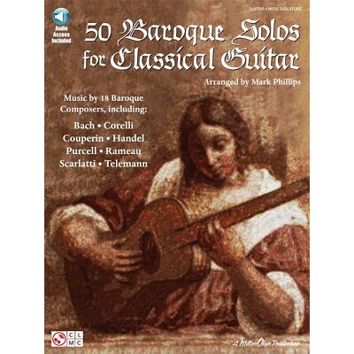 Cherry Lane Music Company 50 Baroque Solos For Classical Cherry Lane Music Company 50 Baroque Solos For Classical