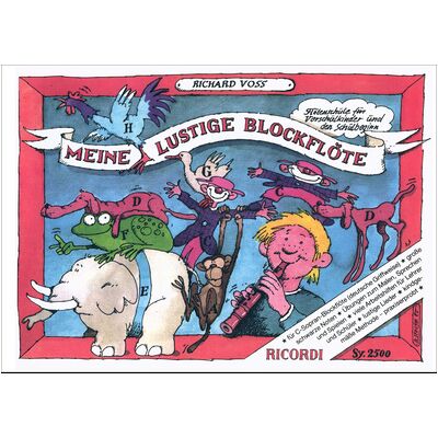 Ricordi Lustige Blockflöte 1 Deutsch Ricordi Lustige Blockflöte 1 Deutsch