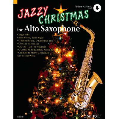 Schott Jazzy Christmas for Alto Sax Schott Jazzy Christmas for Alto Sax
