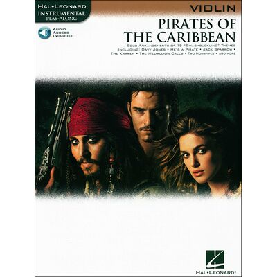 Hal Leonard Pirates Caribbean Violin Hal Leonard Pirates Caribbean Violin