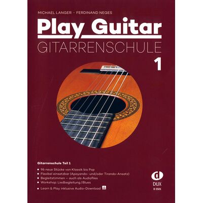 Edition Dux Play Guitar Gitarrenschule 1 Edition Dux Play Guitar Gitarrenschule 1