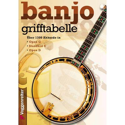 Voggenreiter Grifftabelle für Banjo Voggenreiter Grifftabelle für Banjo