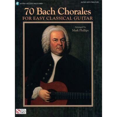 Cherry Lane Music Company 70 Bach Chorales Easy Guitar Cherry Lane Music Company 70 Bach Chorales Easy Guitar