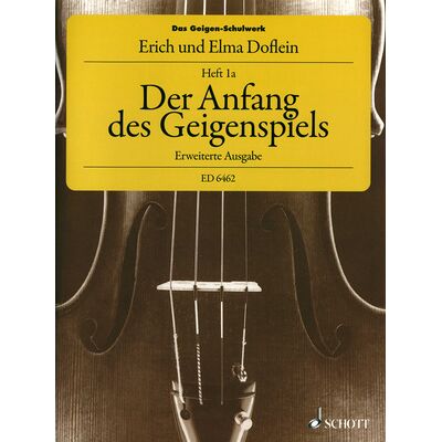 Schott Der Anfang des Geigenspiels Schott Der Anfang des Geigenspiels