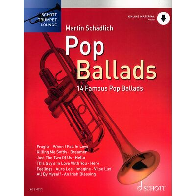 Schott Pop Ballads Trumpet Schott Pop Ballads Trumpet