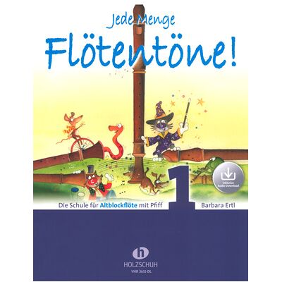 Holzschuh Verlag Jede Menge Flötentöne 1 Alt DL Holzschuh Verlag Jede Menge Flötentöne 1 Alt DL