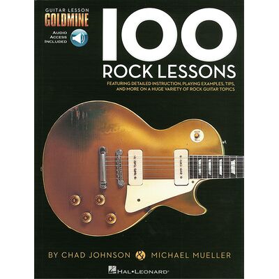 Hal Leonard 100 Rock Lessons Guitar Hal Leonard 100 Rock Lessons Guitar