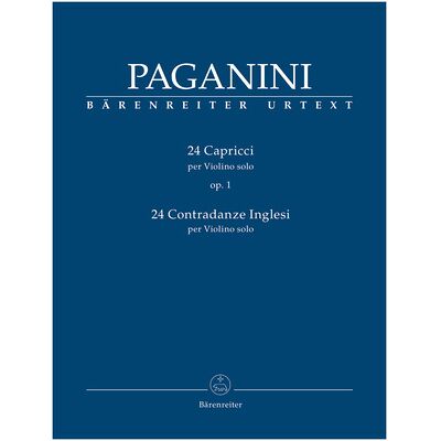 Bärenreiter Paganini 24 Capricci Violin Bärenreiter Paganini 24 Capricci Violin